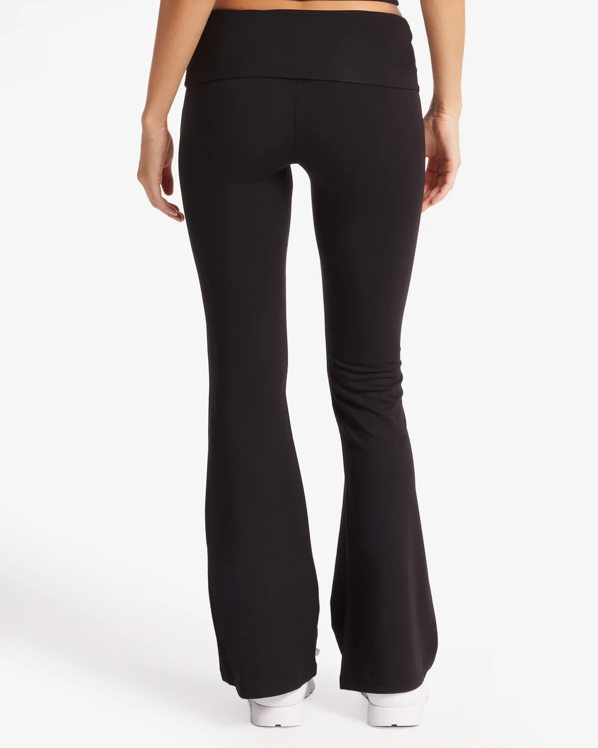 Jersey Flare Pant | Black - Image 16