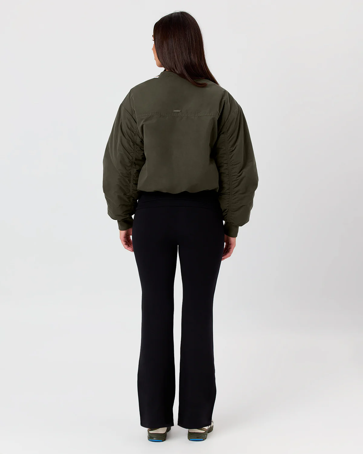 Jersey Flare Pant | Black - Image 3