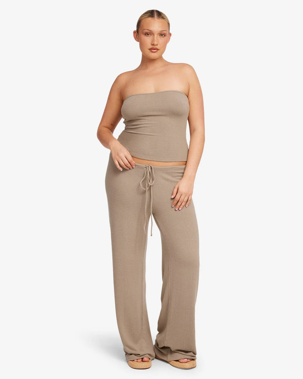 Terry Resort Pant | Almond - Image 5