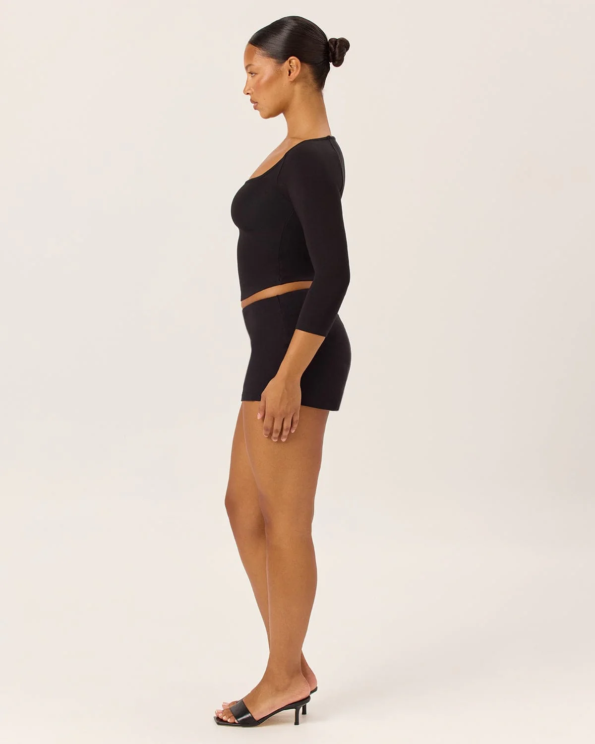 Micro Mini Skirt | Black - Image 10
