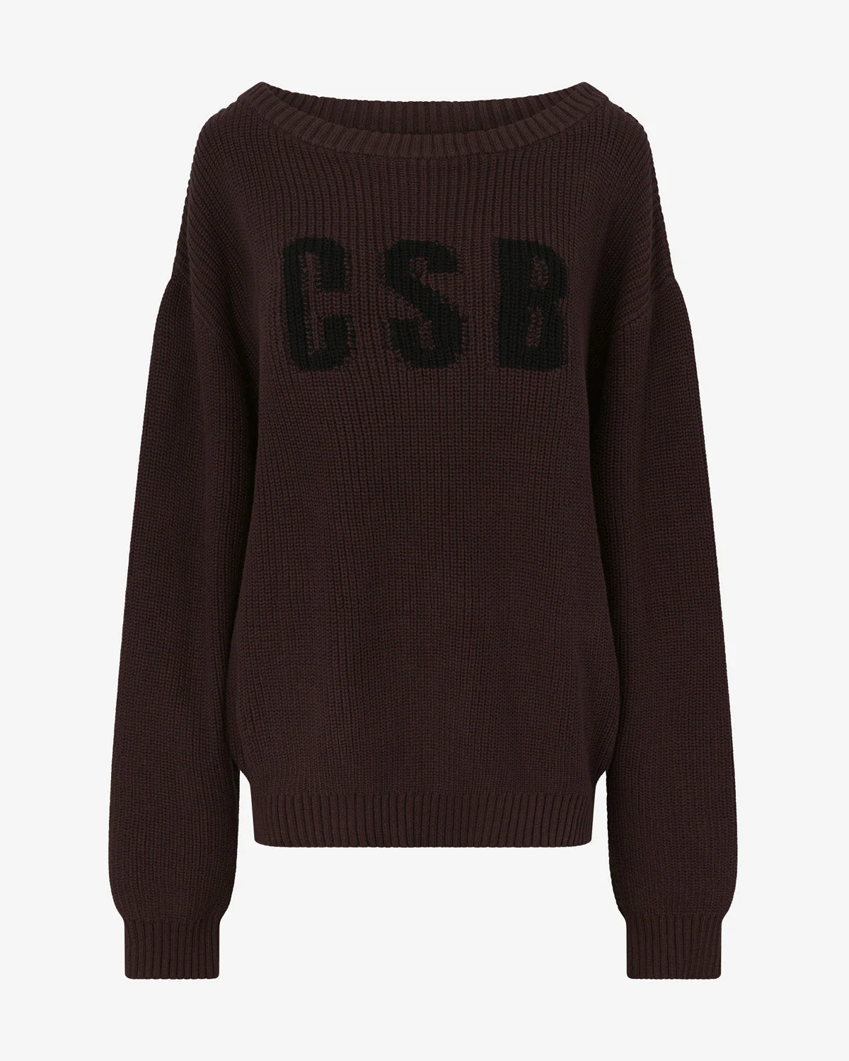 Off Shoulder Knit Sweater | Espresso - Image 9