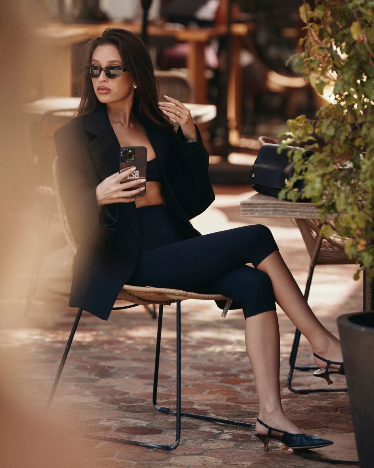 Oversized Blazer | Black - Image 5