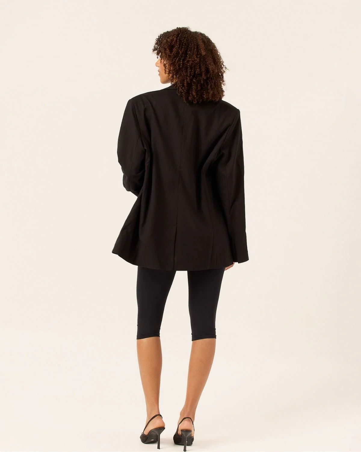 Oversized Blazer | Black - Image 8