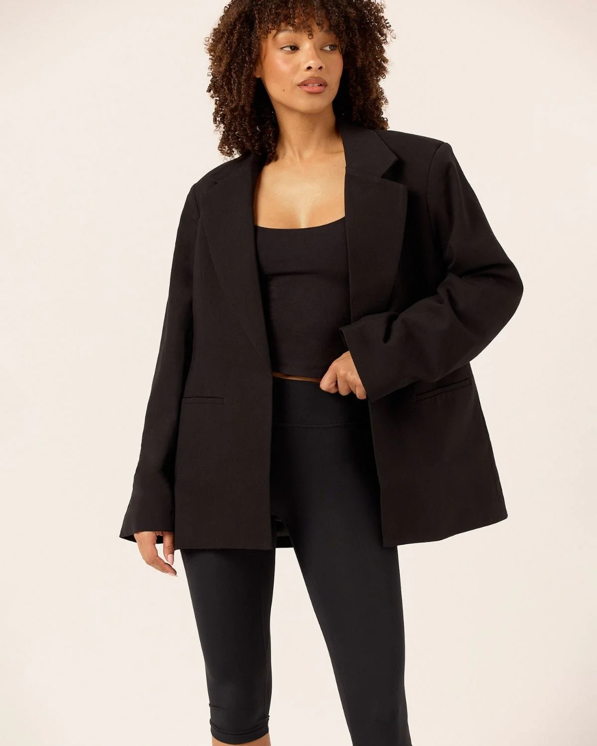 Oversized Blazer | Black - Image 9