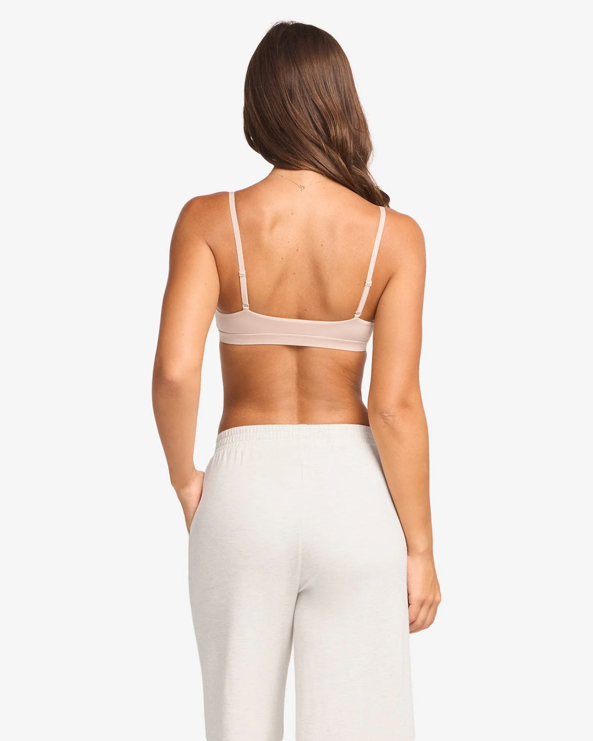 Scoop Neck Bralette | Sand - Image 3