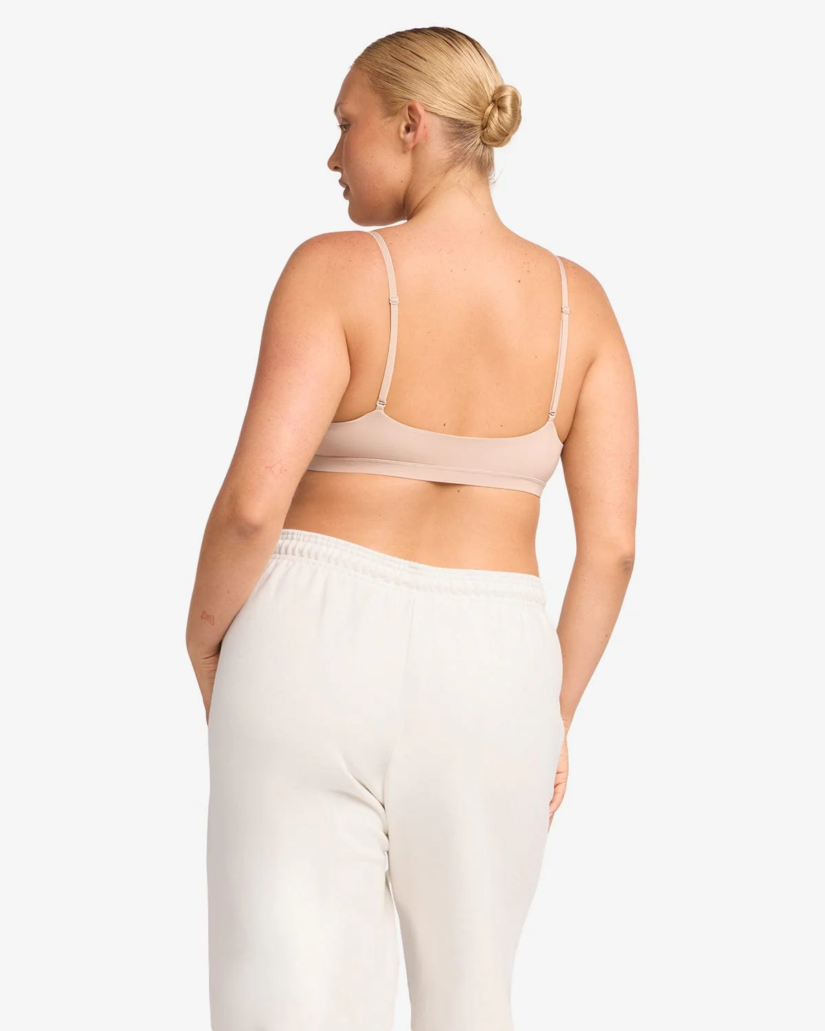 Scoop Neck Bralette | Sand - Image 8