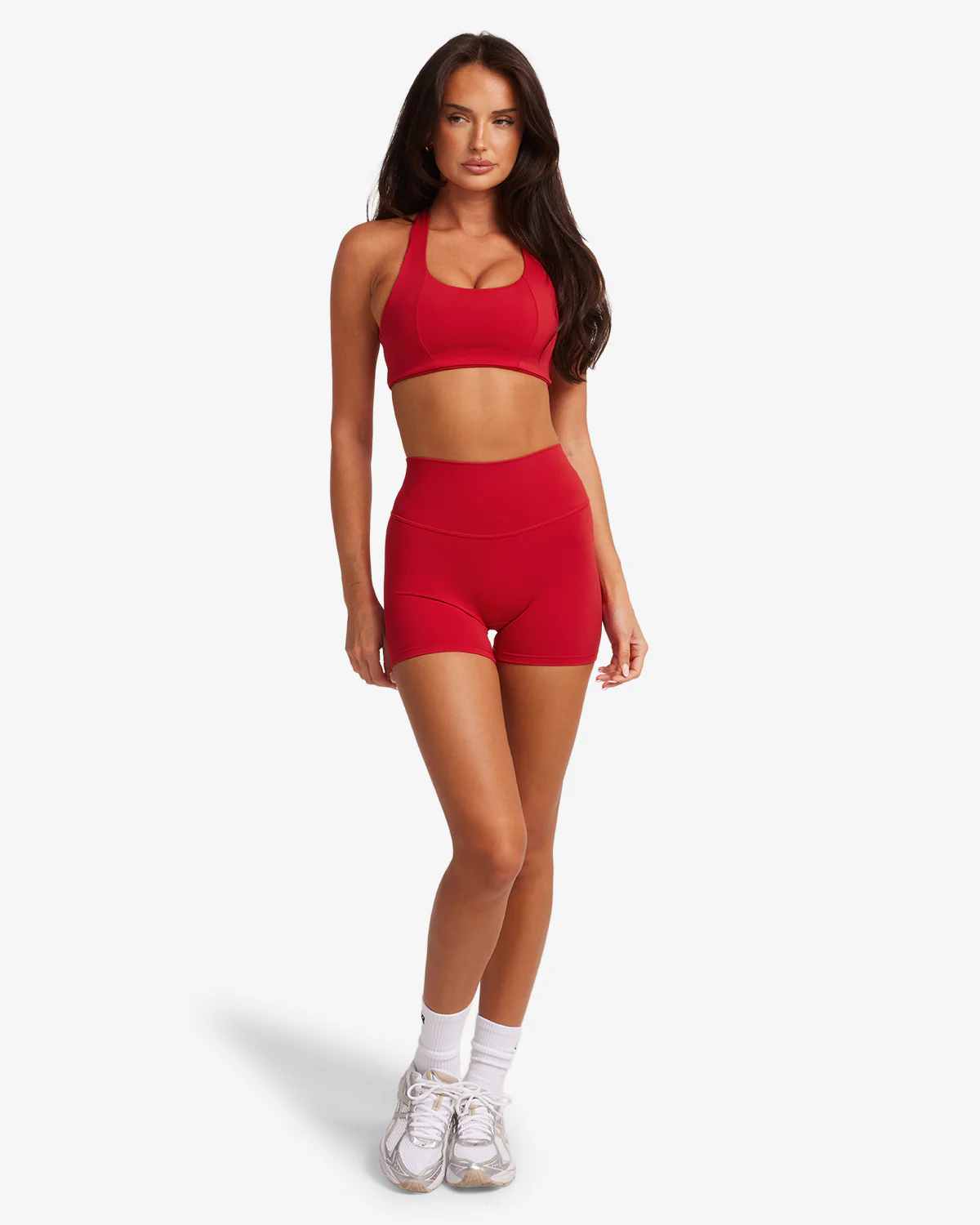Serenity Scrunch Shorts 4" | Chilli - Image 7