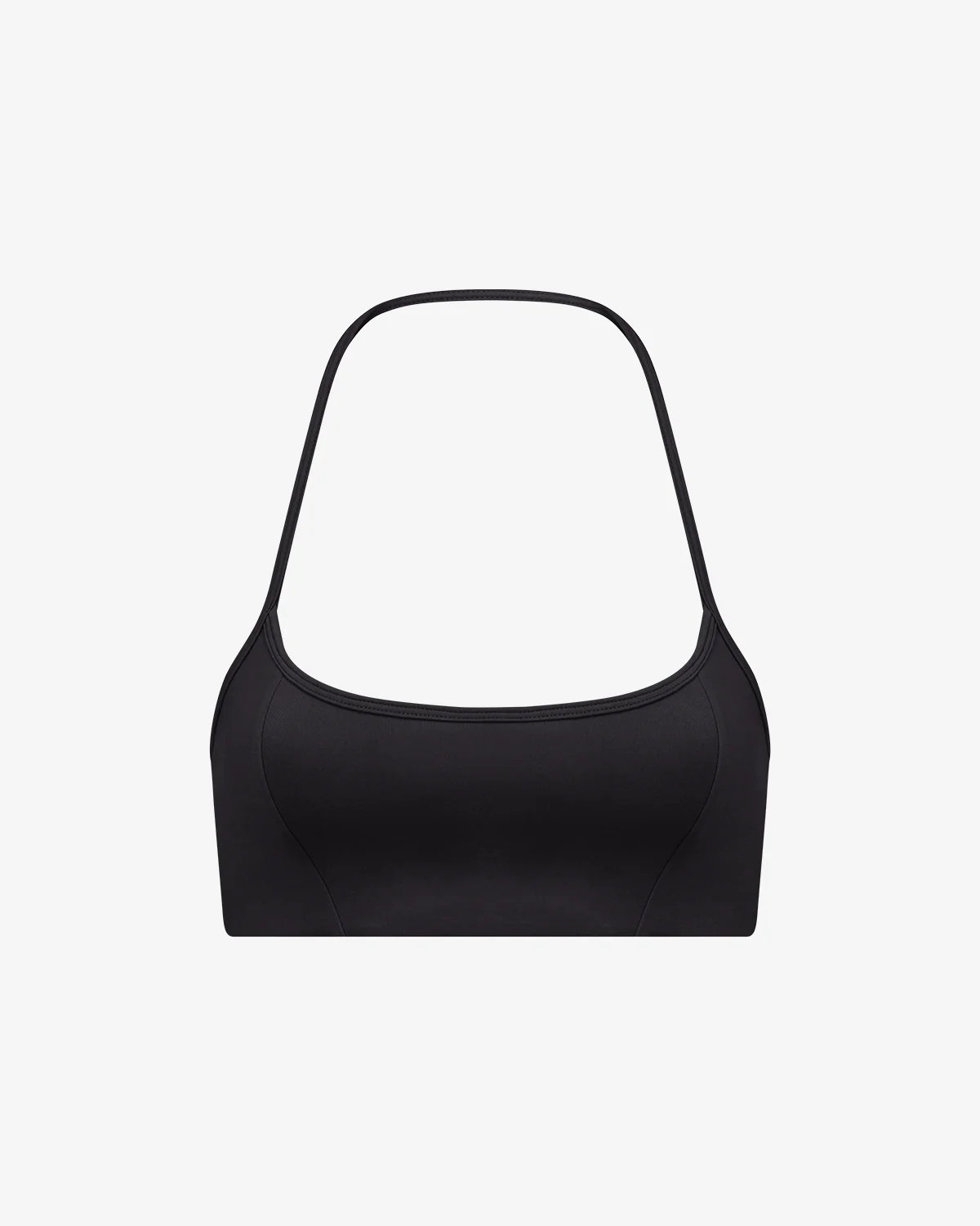 Serenity Contour Halter Crop | Black - Image 4