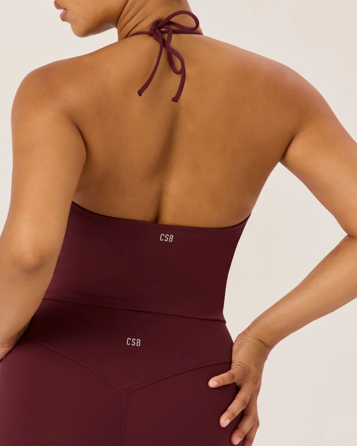 Serenity Elsie Tank | Burgundy - Image 6