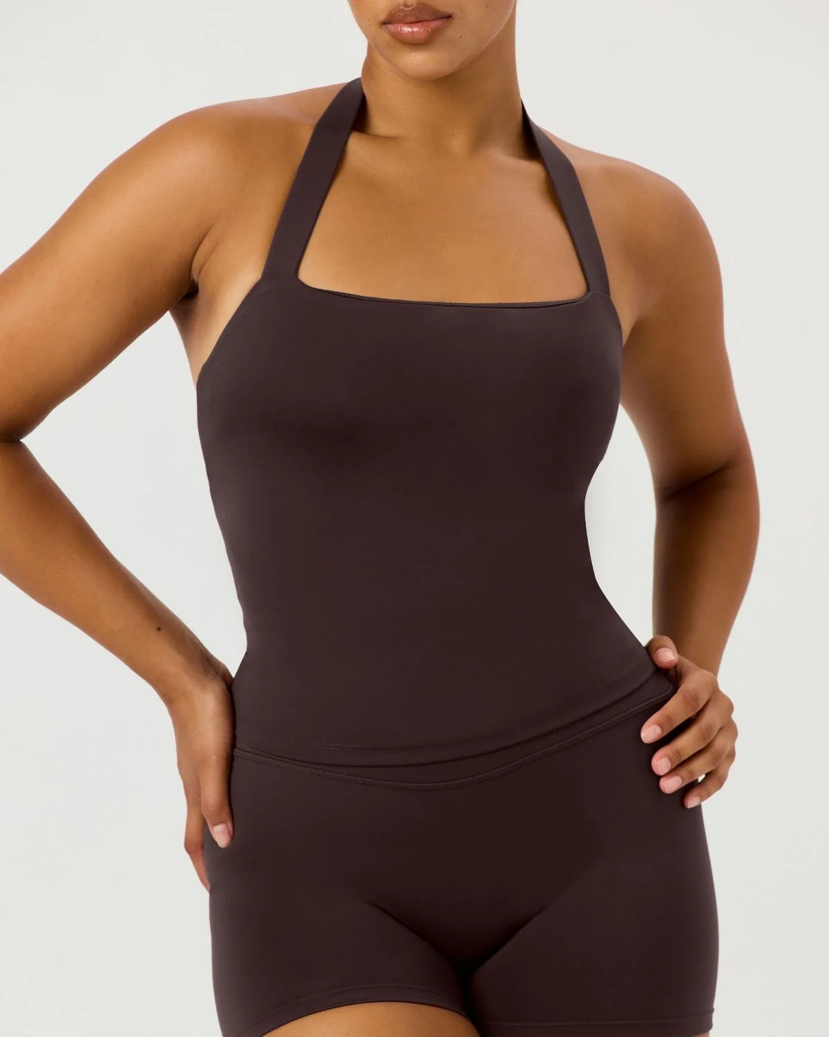 Serenity Halle Halter Tank | Espresso - Image 4