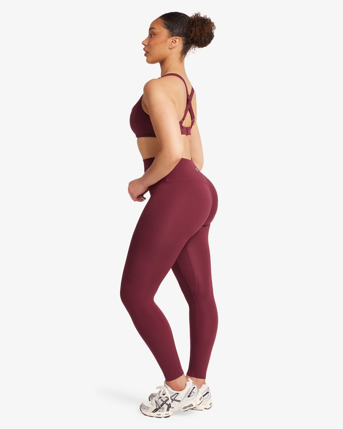 Serenity Leggings | Burgundy - Image 8