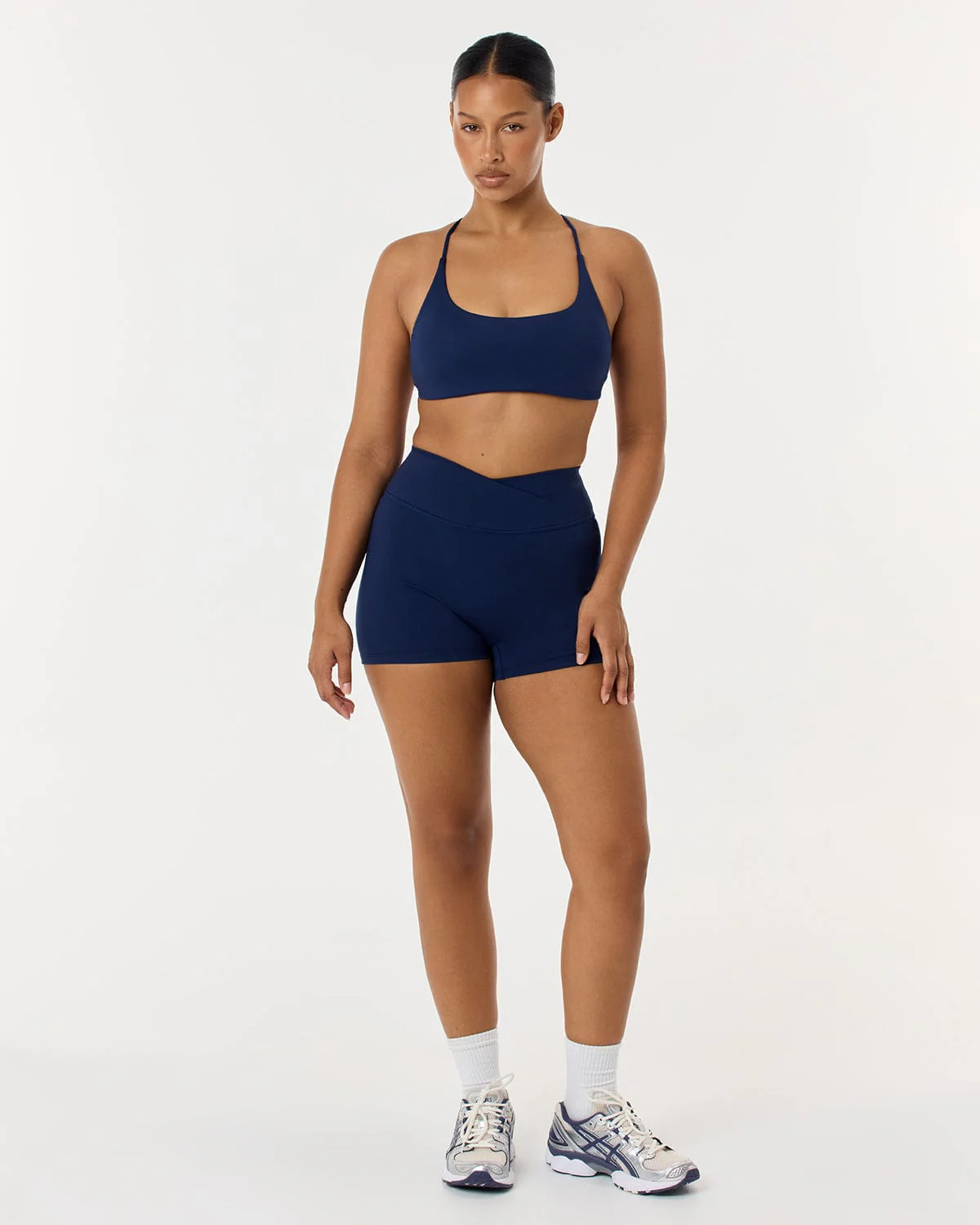 Serenity Lexi Support Crop | Navy - Image 3