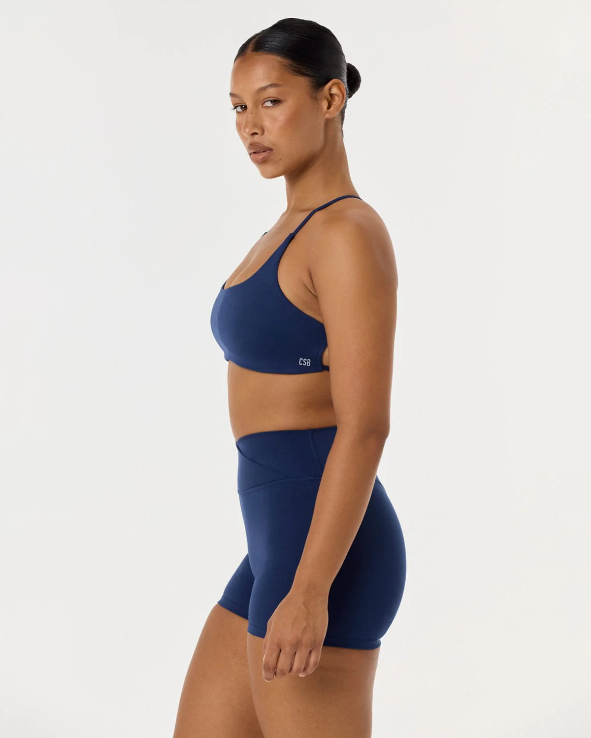Serenity Lexi Support Crop | Navy - Image 4