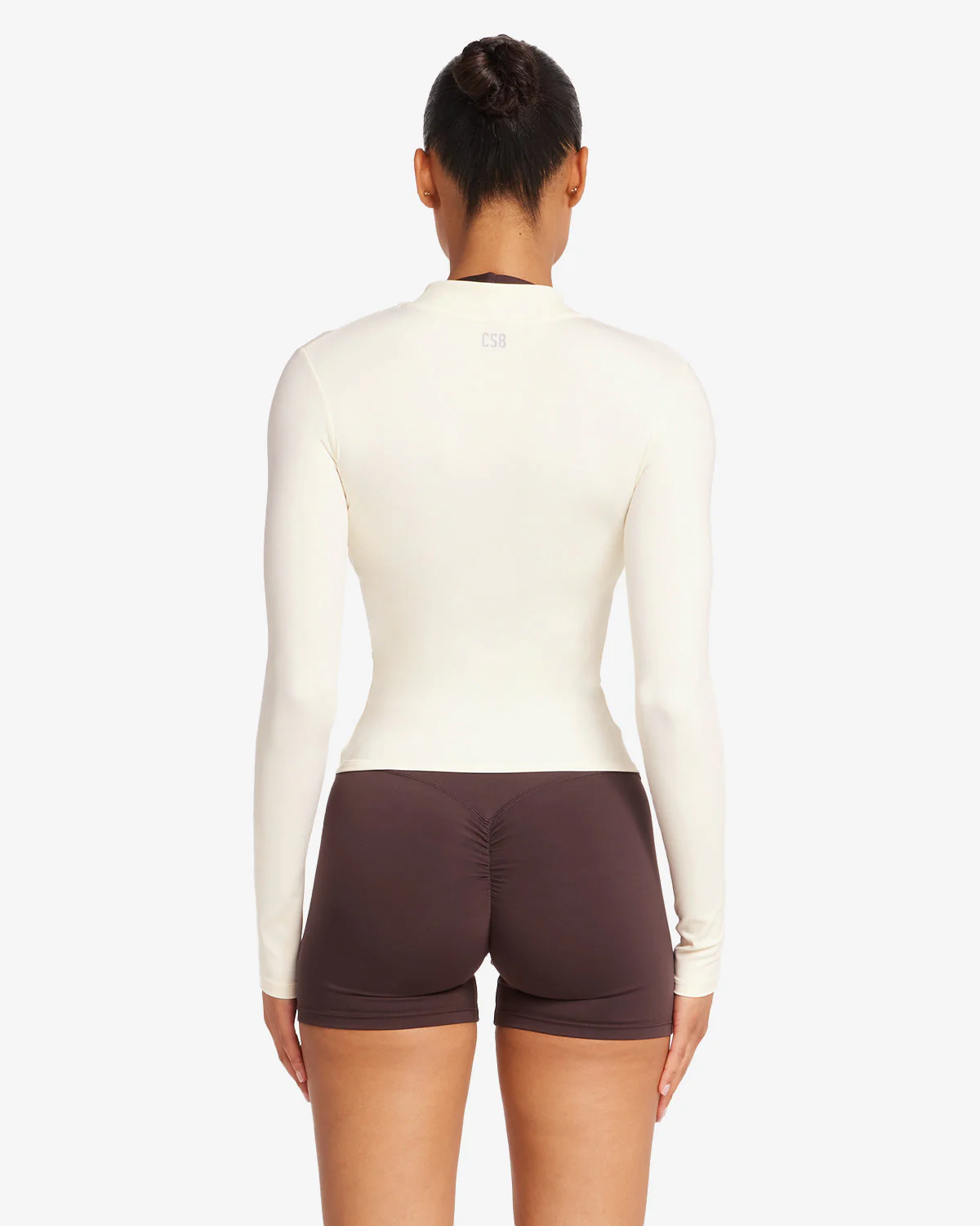 Serenity Longline Zip Up Jacket | Buttercream - Image 3