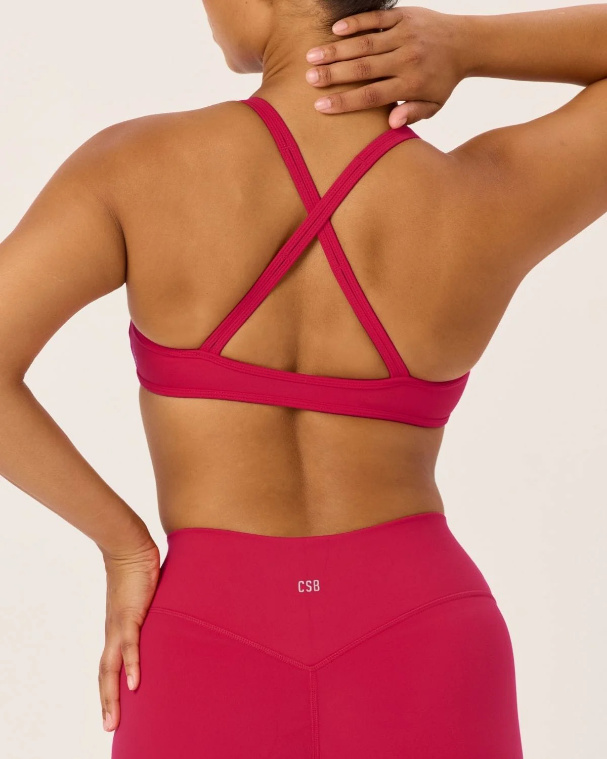 Serenity Millie Crop | Strawberry - Image 3