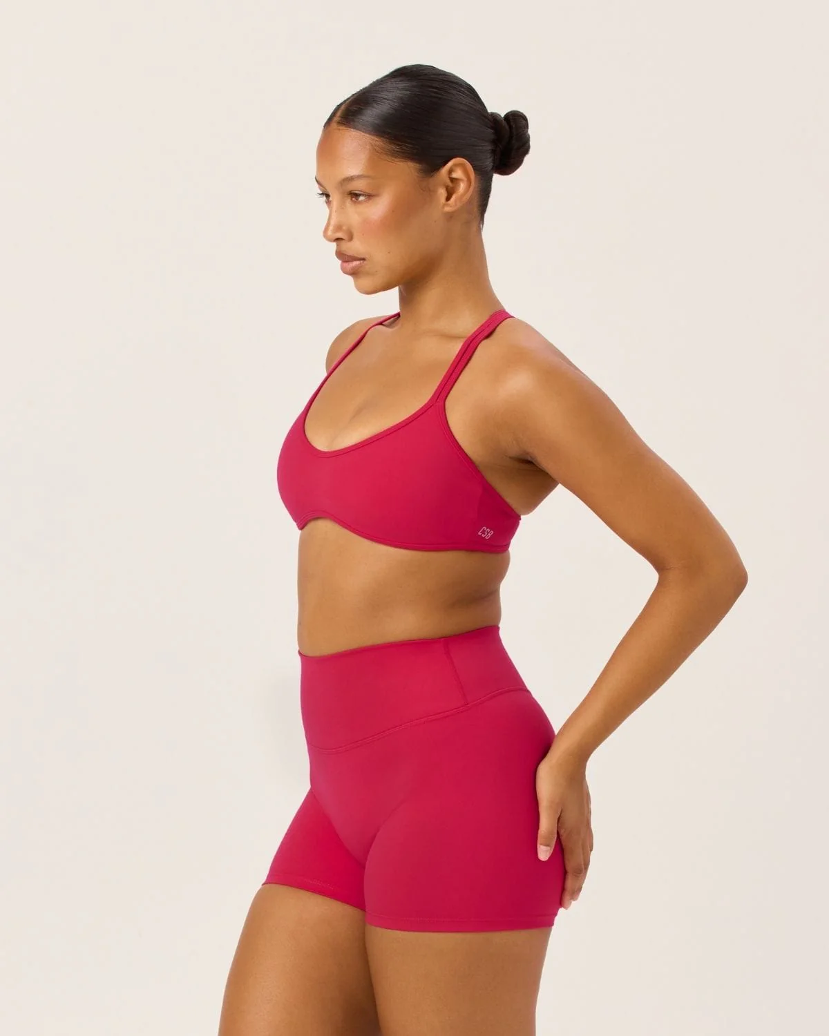 Serenity Millie Crop | Strawberry - Image 4