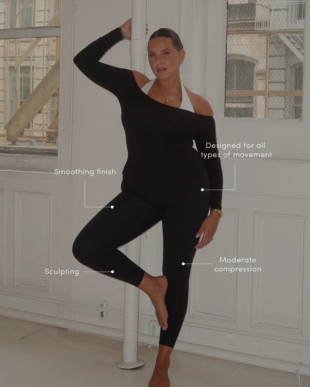 Serenity Leggings | Black - Image 5