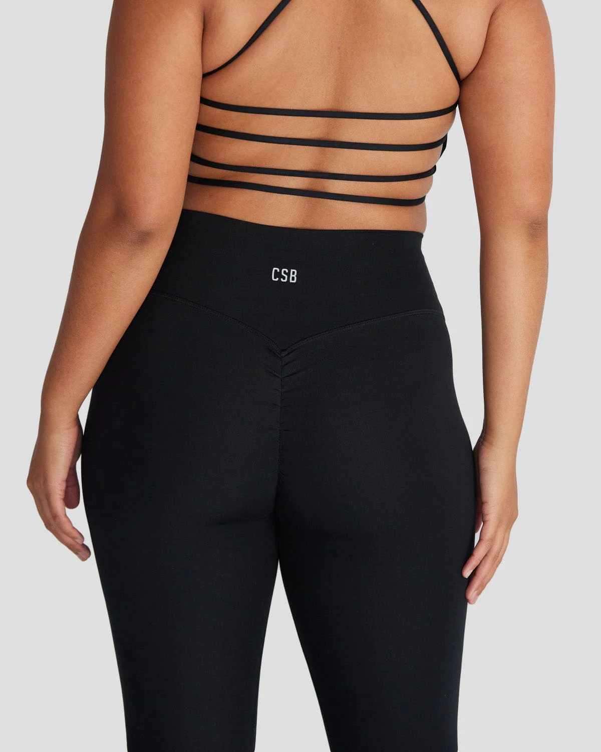 Serenity Petite Scrunch Leggings | Black - Image 7