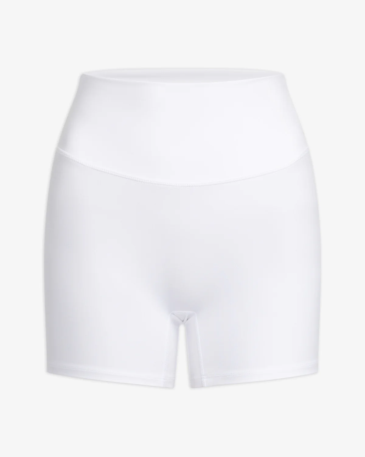 Serenity Scrunch Shorts 4" | White - Image 7