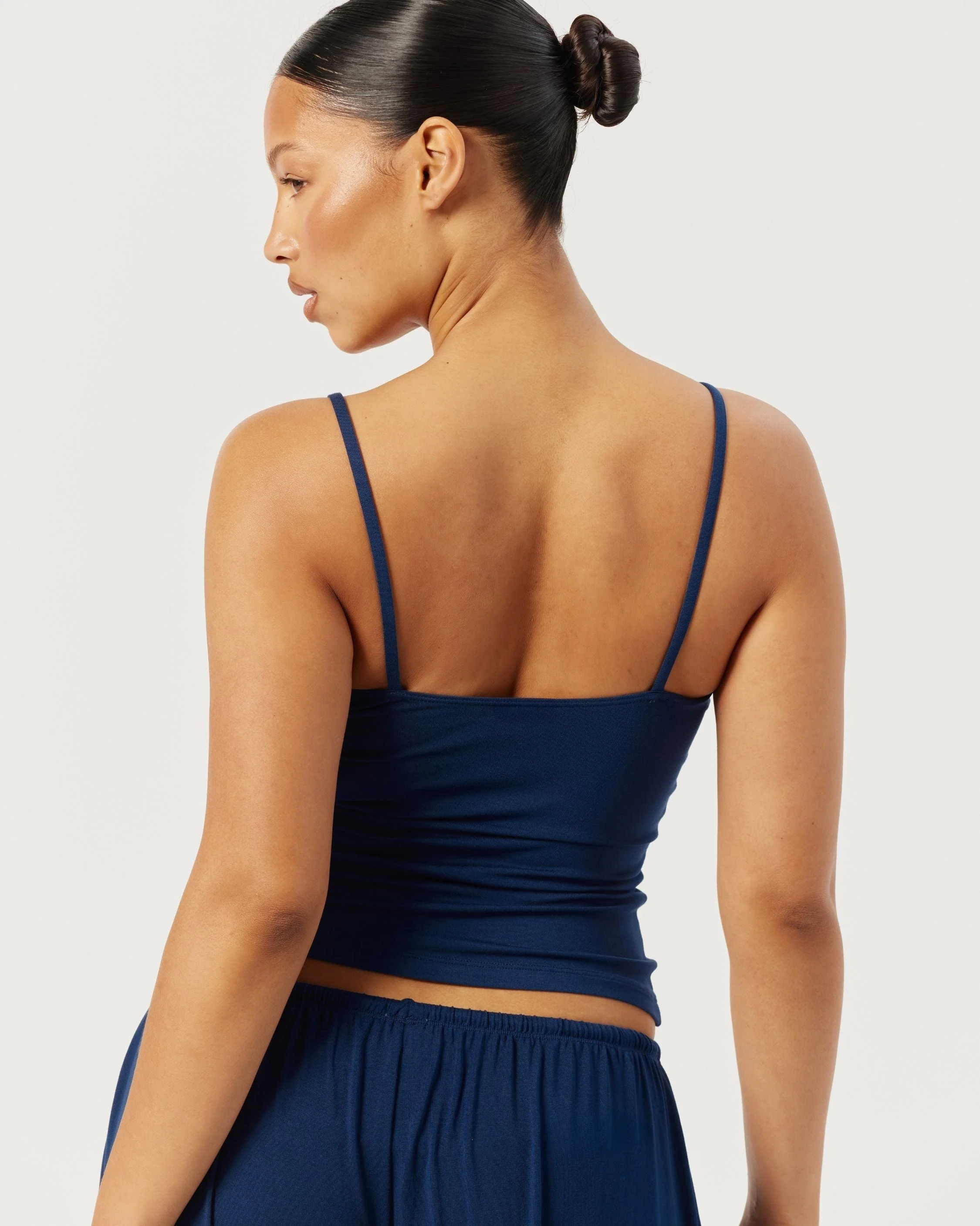Sleep Cami Tank | Navy - Image 5