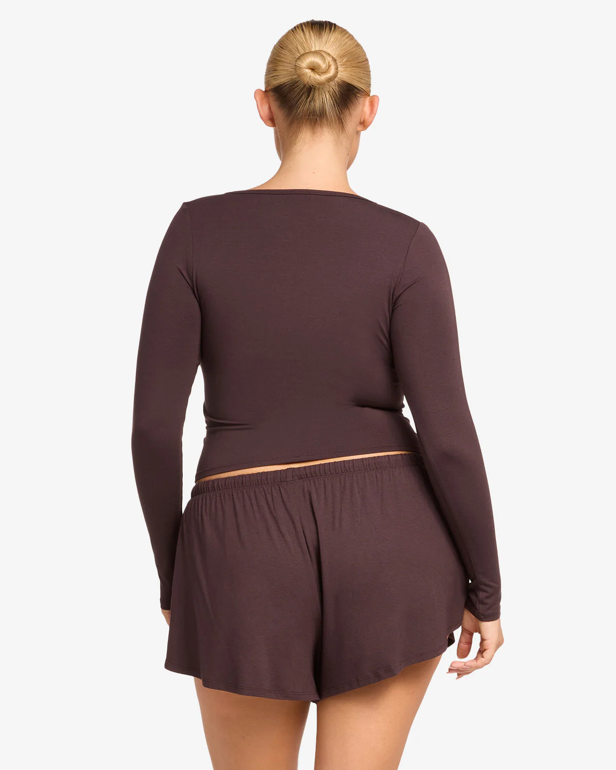 Sleep Long Sleeve Top | Espresso - Image 8