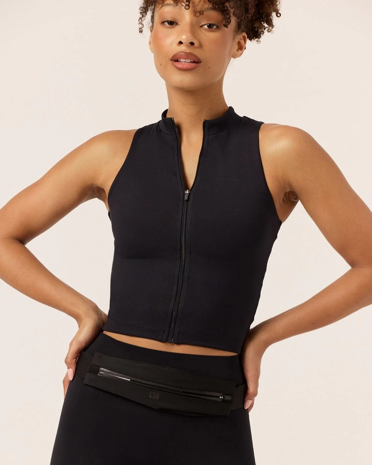Slim Run Belt Bag | Black - Image 4