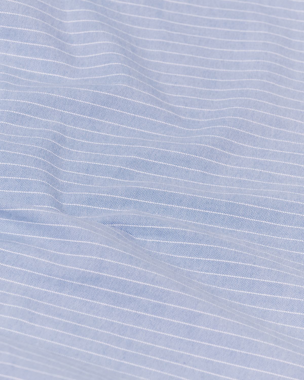 Stripe Oversized Button Up Shirt | Dusty Blue - Image 13