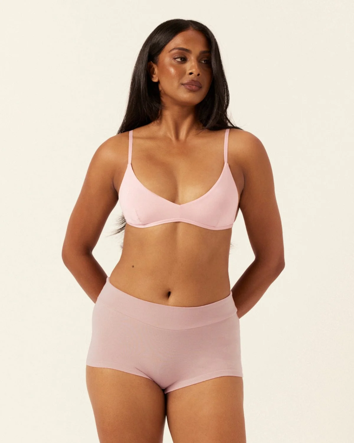 Triangle Bralette | Dusty Pink - Image 6