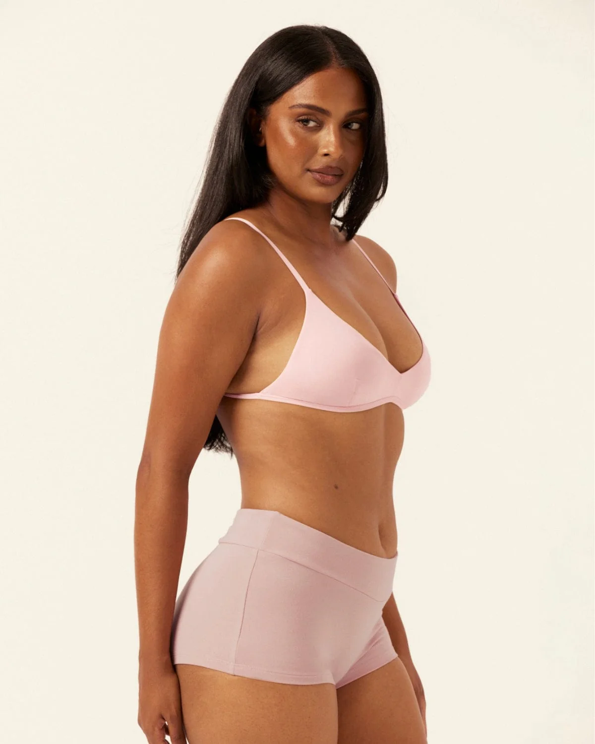 Triangle Bralette | Dusty Pink - Image 7